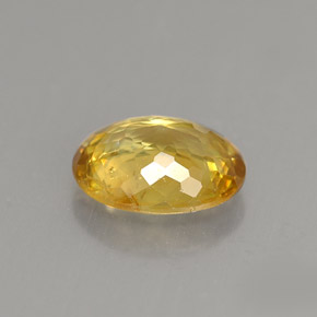 Sfene Giallo oro naturale da 1.43 ct, Taglio ovale, VS