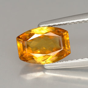 Sfene naturale arancione da 1,49 ct, forma fantasia, VS
