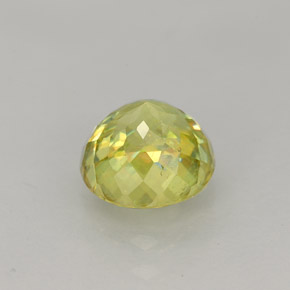 Sfene Oro verdastro naturale da 1.45 ct, Taglio rotondo, VS