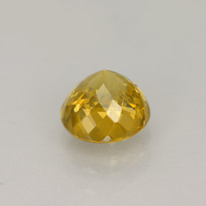 Sfene Giallo oro naturale da 1.17 ct, Taglio rotondo, VS