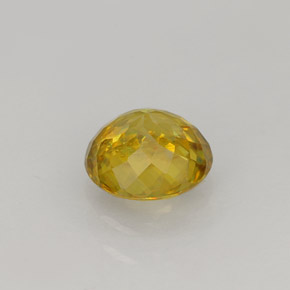 Sfene Giallo oro naturale da 0.96 ct, Taglio rotondo, VS