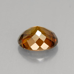 Sfene naturale arancione da 1,12 ct, taglio ovale, VS