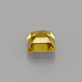 Sfene naturale oro da 0,44 ct, quadrato, VS