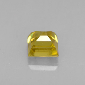Sfene naturale oro da 0,64 ct, quadrato, VS-SI