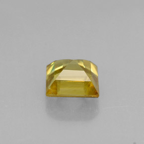 Sfene naturale oro da 0,43 ct, quadrato, VS