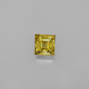 Sfene naturale oro da 0,39 ct, quadrato, VS-SI