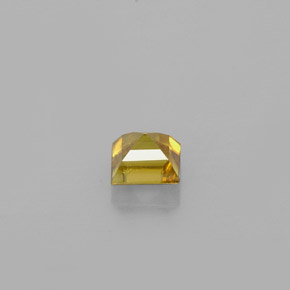 Sfene naturale oro da 0,39 ct, quadrato, VS-SI