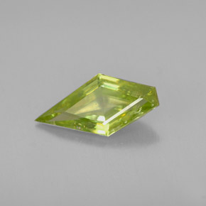 Sfene naturale verde da 1,23 ct, forma fantasia, VS-SI