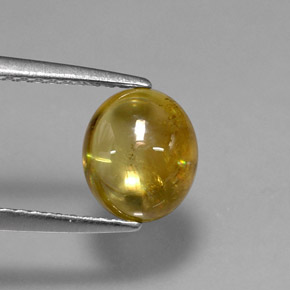 Sfene naturale giallo da 2,04 ct, trasparente, trasparente/traslucido