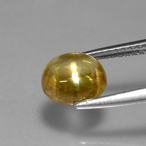 Sfene naturale giallo da 2,04 ct, trasparente, trasparente/traslucido