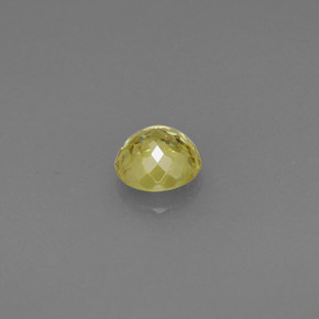 Sfene naturale verde da 0,46 ct, taglio rotondo, VS