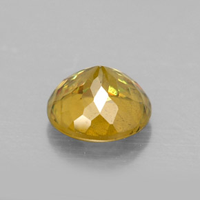 Sfene naturale oro da 0,74 ct, taglio rotondo, SI