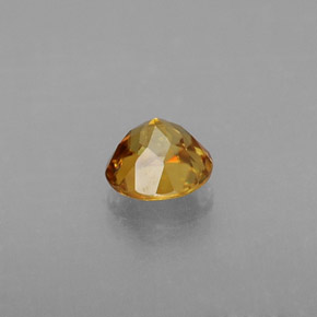 Sfene Giallo oro naturale da 0.39 ct, Taglio rotondo, VVS-VS
