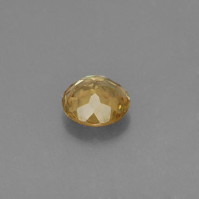 Sfene naturale oro da 0,44 ct, taglio rotondo, VVS-VS