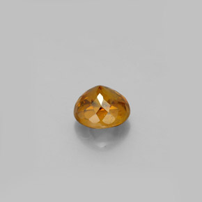 Sfene naturale giallo da 0,77 ct, taglio rotondo, VS