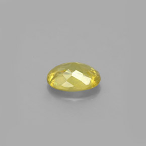 Sfene naturale oro da 0,92 ct, taglio ovale, VS-SI