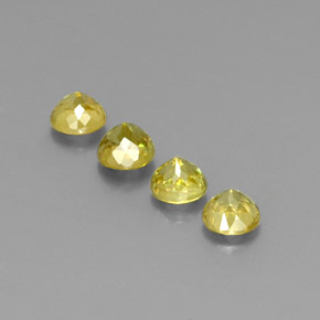 Sfene naturale oro da  ct, taglio rotondo, VS-SI