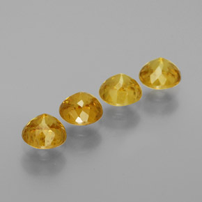 Sfene naturale oro da  ct, taglio rotondo, VS-SI