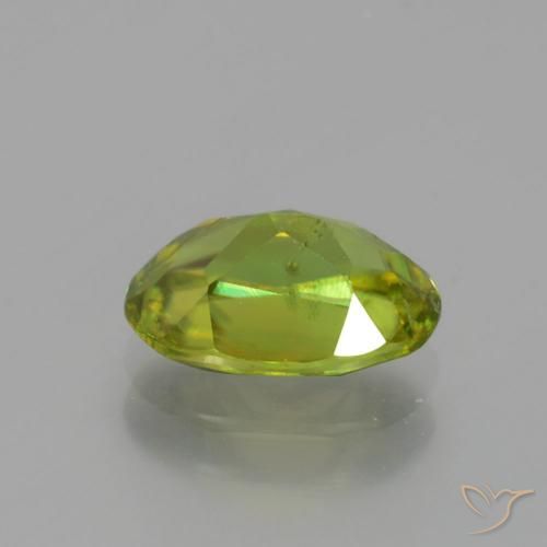 Sfene Verde brillante naturale da 1.76 ct, Ovale, SI