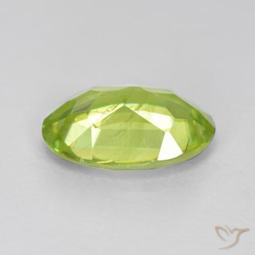 Sfene Giallo chiaro naturale da 1.46 ct, Ovale, SI
