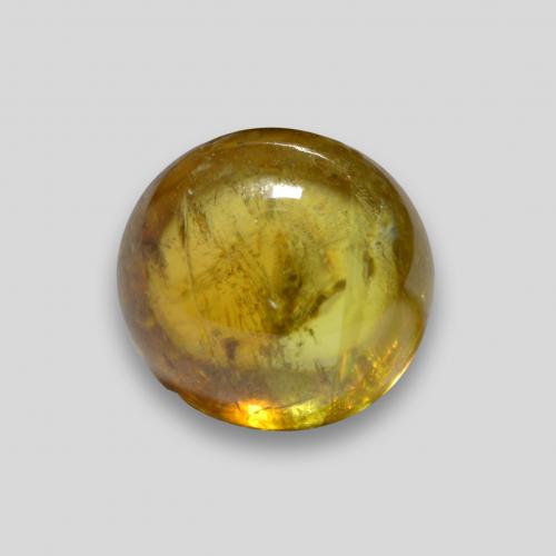 Sfene naturale dorato da 2,24 ct, taglio ovale, trasparente