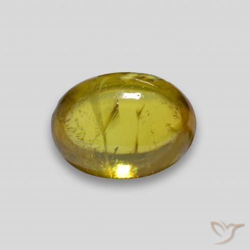 Sfene Oro medio naturale da 2.13 ct, Ovale, Trasparente