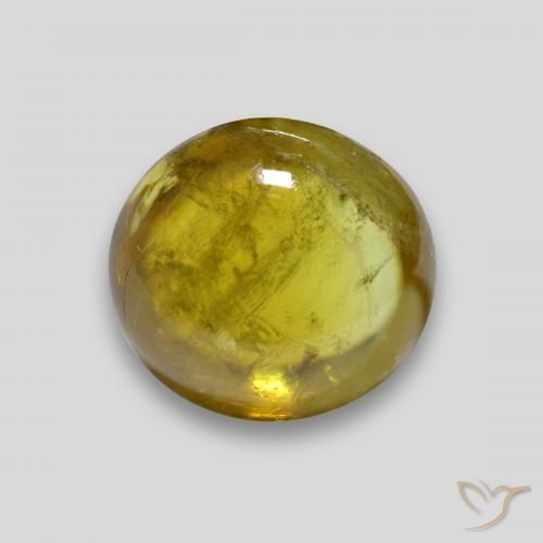 2.67ct Naturale Oro medio Sfene, Ovale, Trasparente