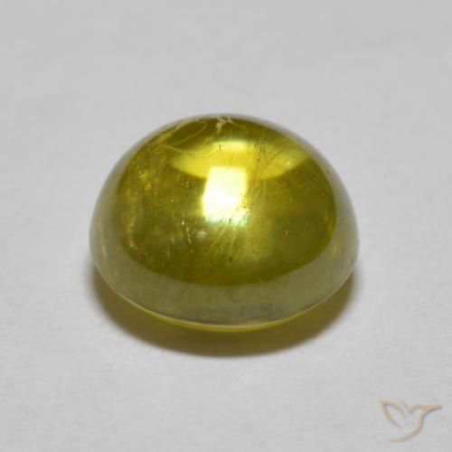 Sfene Oro medio naturale da 2.04 ct, Rotondo, Traslucido