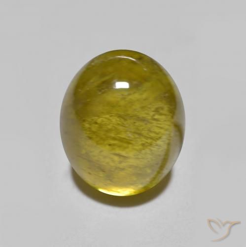 Sfene Medium Golden Brown naturale da 2.68 ct, Ovale, Traslucido