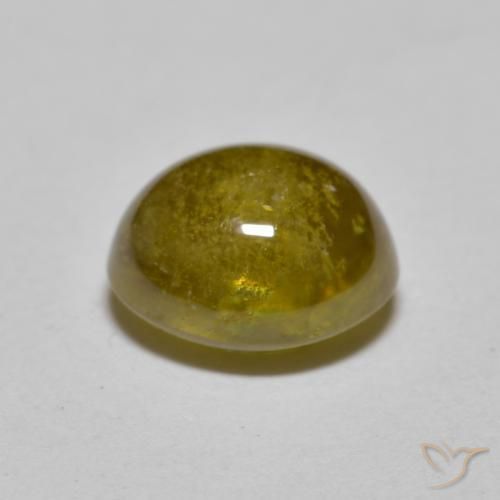 Sfene Medium Golden Brown naturale da 2.68 ct, Ovale, Traslucido