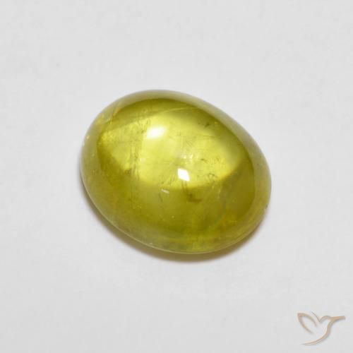 2.21ct Naturale Pineapple yellow Sfene, Ovale, Trasparente