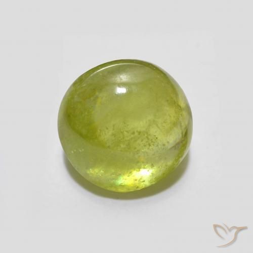 Sfene Giallo medio naturale da 2.14 ct, Ovale, Trasparente