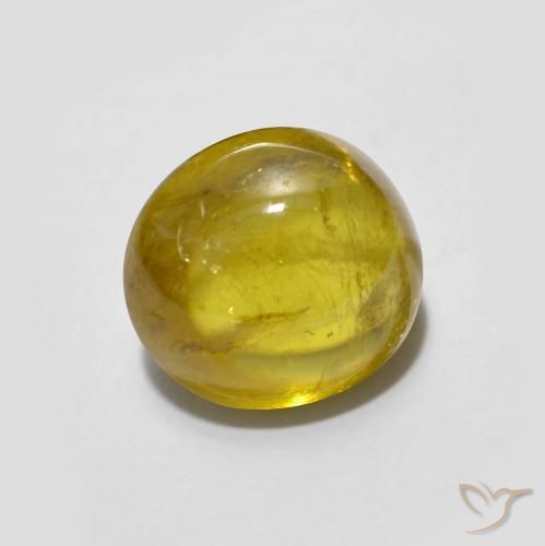 Sfene oro terroso naturale da 2.61 ct, Ovale, Trasparente