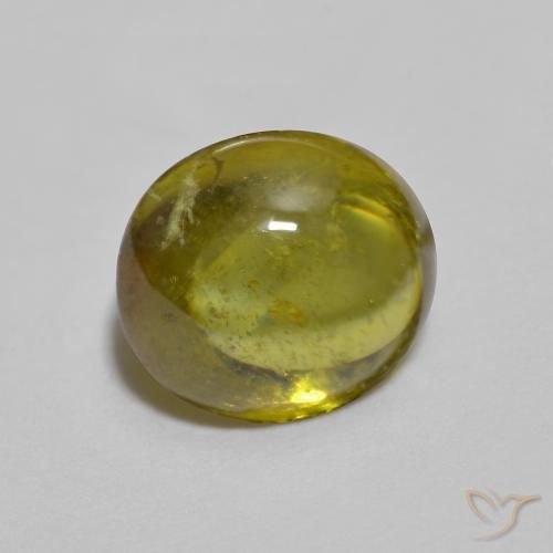 Sfene Marrone dorato intenso Deep naturale da 1.76 ct, Ovale, Trasparente