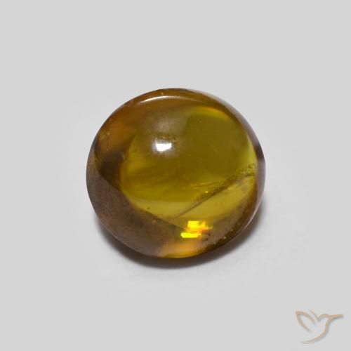Sfene Marrone caldo naturale da 0.82 ct, Ovale, Trasparente