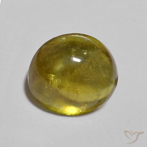 Sfene oro terroso naturale da 1.88 ct, Ovale, Trasparente