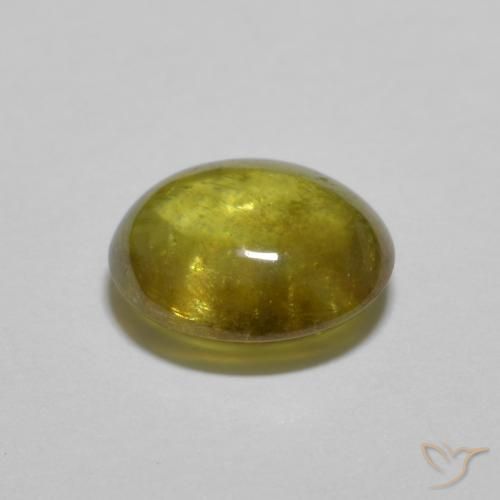Sfene Marrone dorato intenso Deep naturale da 1.16 ct, Ovale, Trasparente