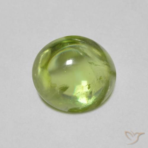 1.15ct Naturale Verde brillante Sfene, Ovale, Trasparente