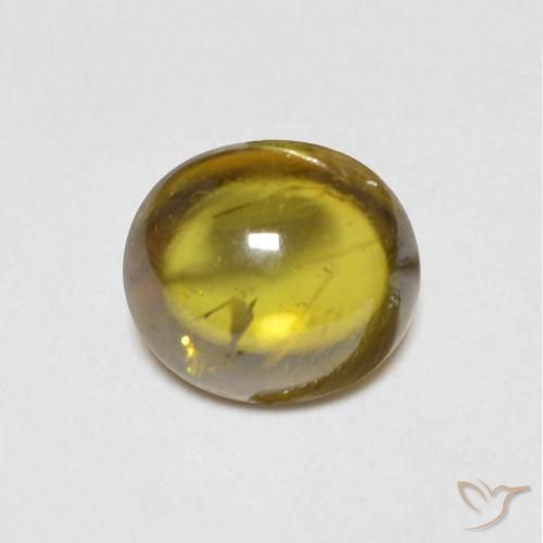 1.22ct Naturale oro terroso Sfene, Ovale, Trasparente