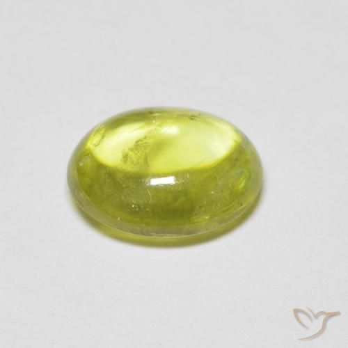 Sfene Giallo medio naturale da 2.76 ct, Ovale, Trasparente