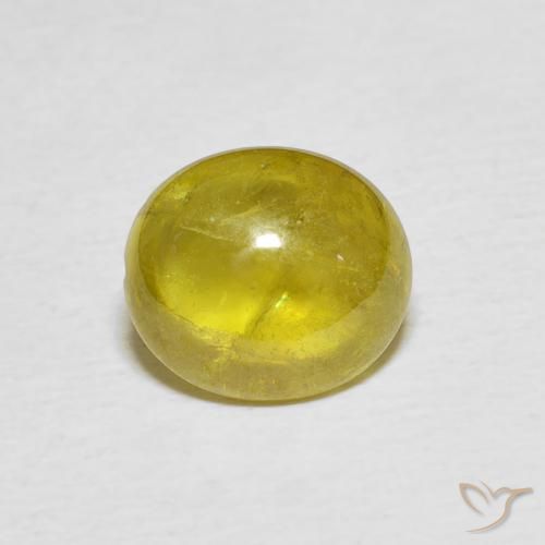3.21ct Naturale Pineapple yellow Sfene, Ovale, Trasparente