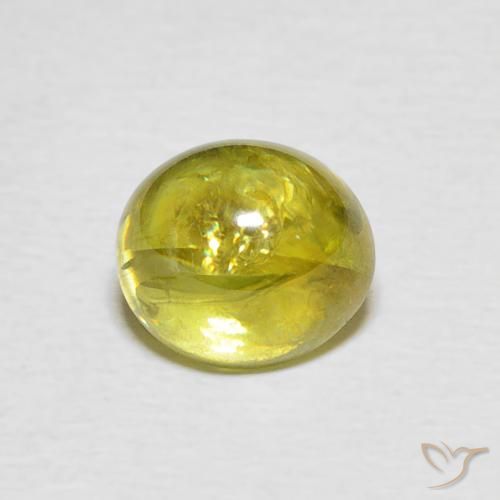 2.25ct Naturale Pineapple yellow Sfene, Ovale, Trasparente