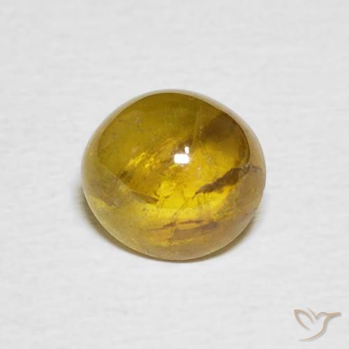 2.03ct Naturale Marrone dorato verdastro Sfene, Ovale, Trasparente