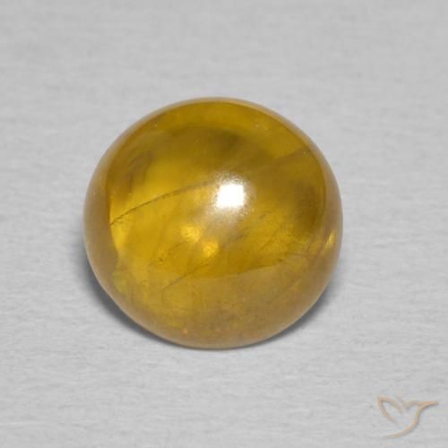 2.08ct Naturale Oro Sfene, Ovale, Trasparente