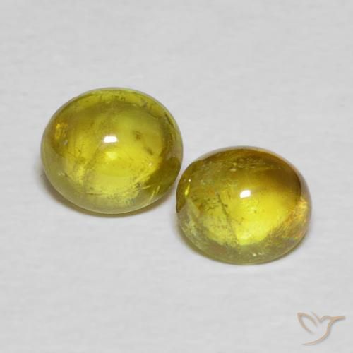 1.76ctw Naturale Marrone dorato intenso Deep Sfene, Ovale, Trasparente