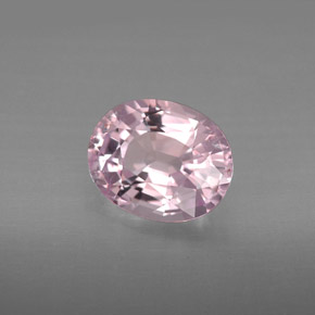 Spinello naturale viola da 2,49 ct, taglio ovale, VVS-VS
