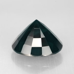 Spinello naturale verde da 5,61 ct, taglio ovale, VVS