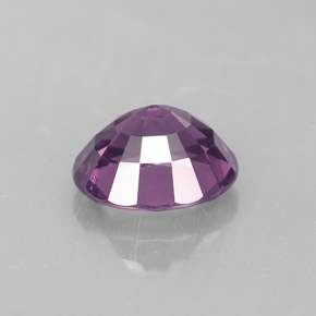 Spinello naturale viola da 1,89 ct, taglio ovale, VVS-VS
