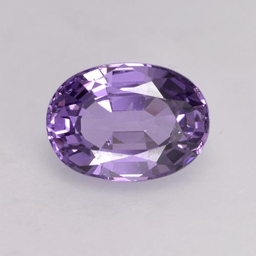 Spinello Violetta d'uva naturale da 1.17 ct, Taglio ovale, VVS-VS
