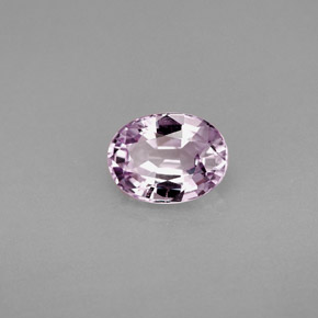 Spinello naturale porpora da 1,27 ct, taglio ovale, VVS-VS